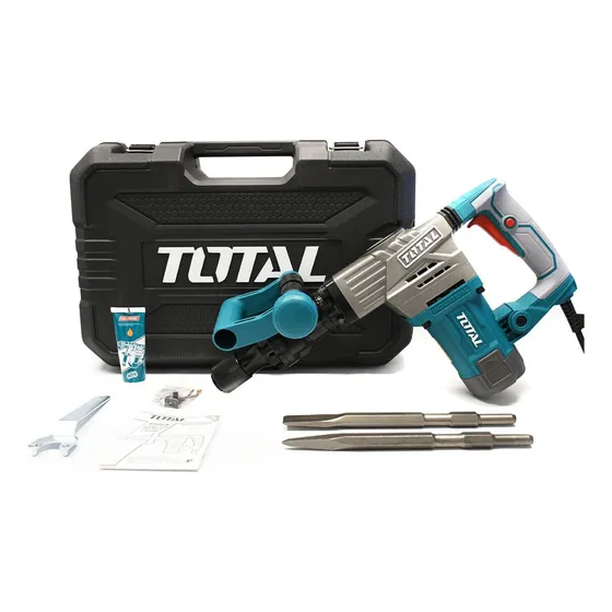 Martillo Demoledor Rompe Pavimento Total Potencia 1300w Máxima Fuerza 20 Jules Impacto