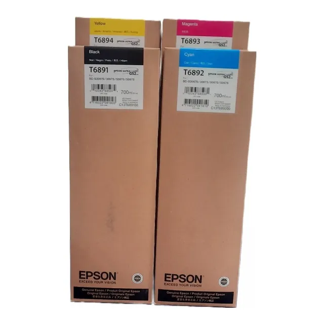 Kit De Tintas Epson Surecolor S30670 S30675 S50670 4 Colores