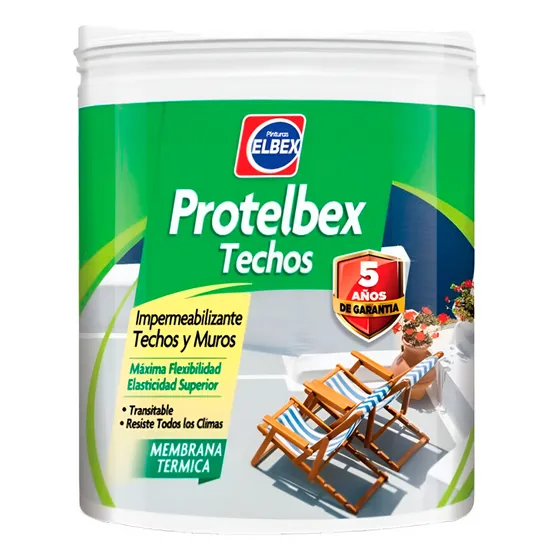 Membrana Térmica Transitable Protelbex 20kg Elbex G P