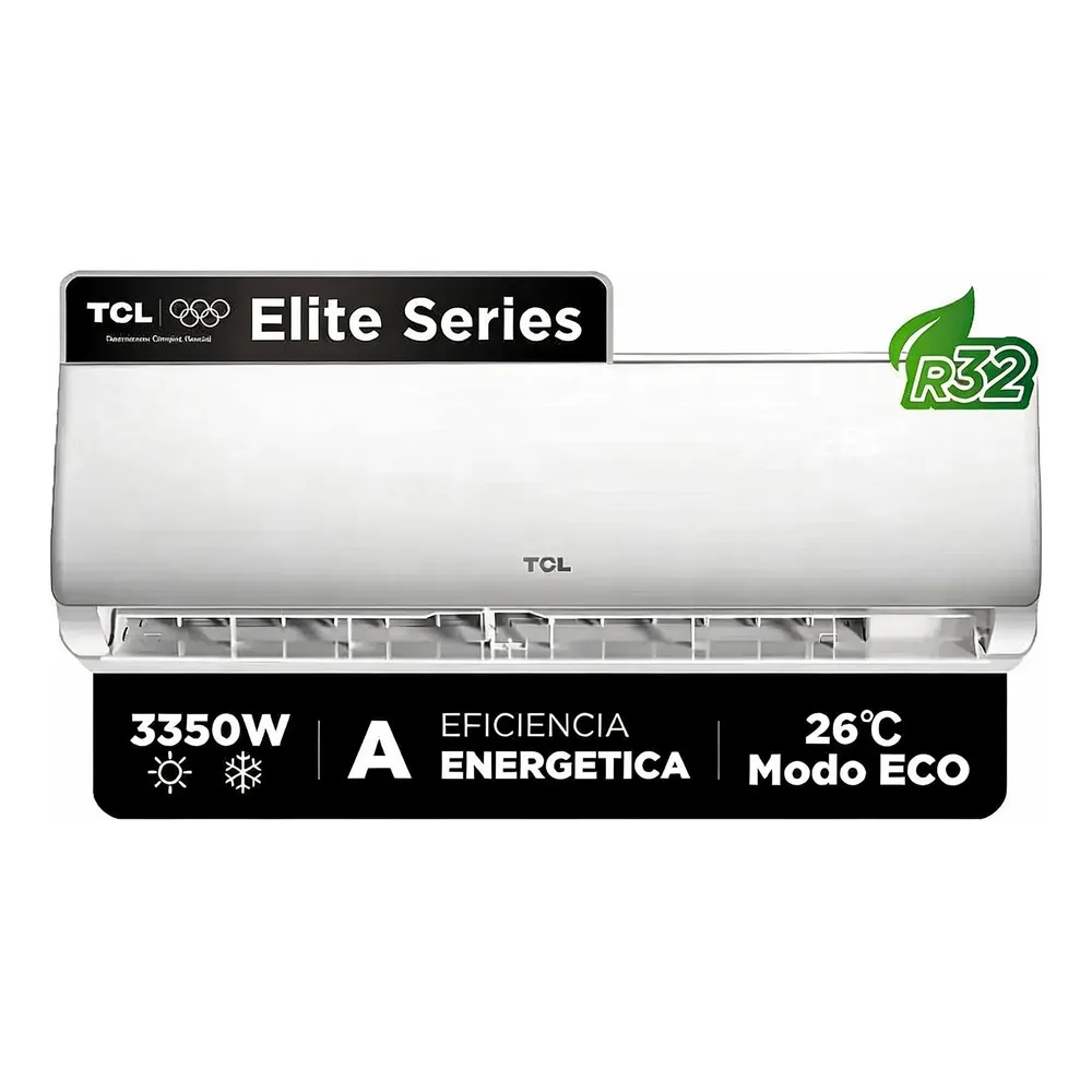 Aire Acondicionado Split Tcl Elite Frio Calor On Off 3350w