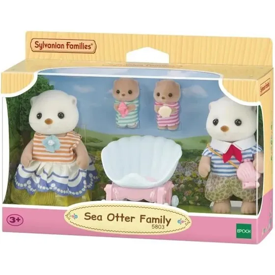 Sylvanian Families Set Nutrias Marinas Calico Critters .