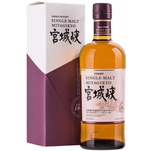 Whisky Japonés Single Malt Nikka Miyagikyo Origen Japón.