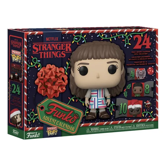 Calendário Do Advento Funko Pop! Figura Stranger Things 2024