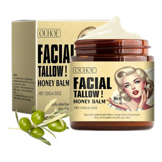Whipped Beef Tallow And Honey Balm For Face Whipped Beef Tallow And Honey Balm For Face
