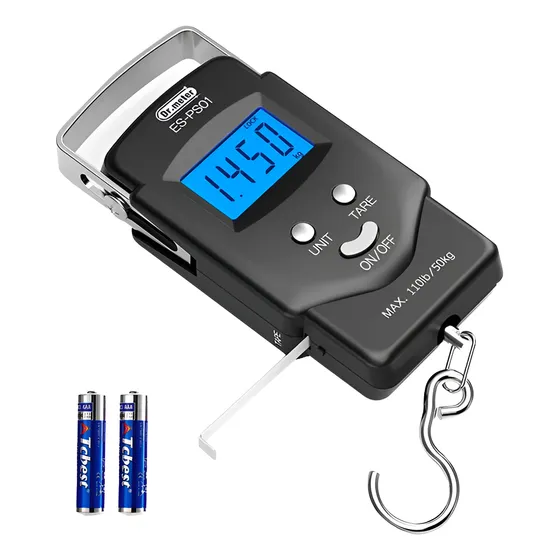 Balanza Pesa Báscula Gramera Digital Tipo Gancho 50kg