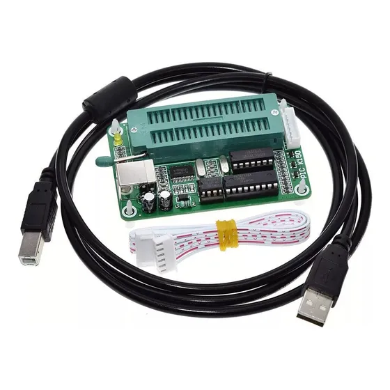 Programador Microcontroladores Pic Microchip 18f4550 Y Mas