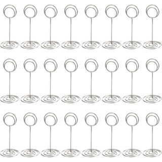 24 Pack Soporte De Números De Mesa Boda Nombre De La Tarj... 24 Pack Soporte De Números De Mesa Boda Nombre De La Tarj...
