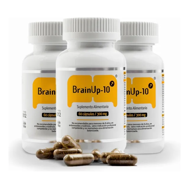 Brainup-10 Pack 3 Meses /antioxidante Shilajit Andino