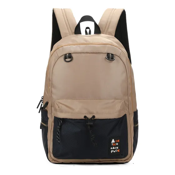 Mochila Estudiante Notebook Urbana Aoking Xn3566-5 Color Caqui Diseño de la tela Azul oscuro