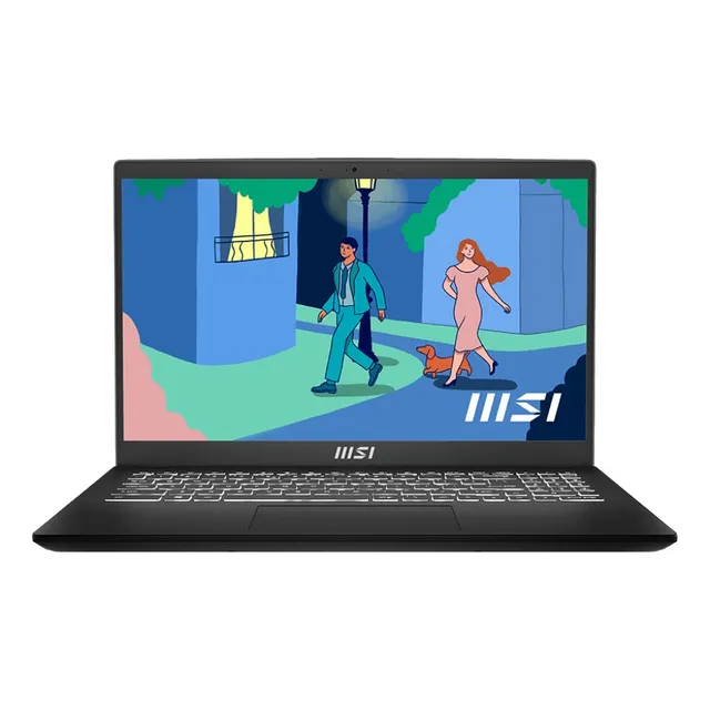 Notebook Msi Modern 15 B12m I7 5.4ghz 16gb 512gb Ssd 15.6 Color Negro