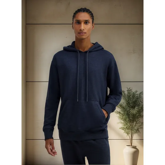 Blusão Masculino Moletom Peluciado  Capuz Hoodie Hering