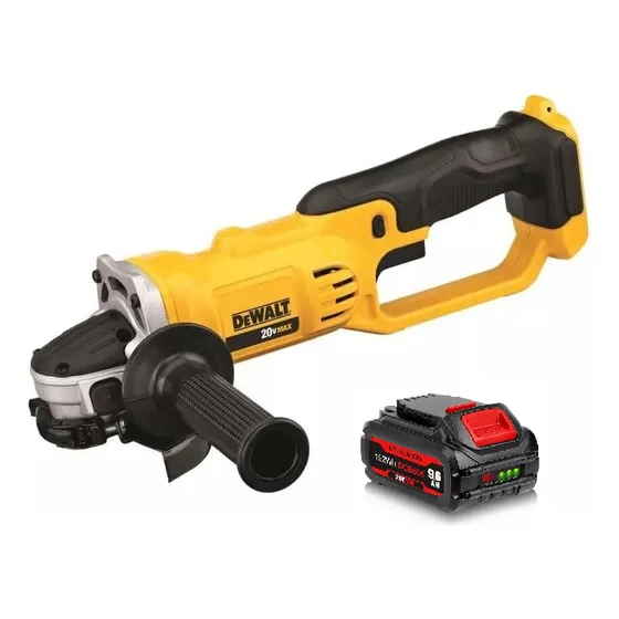 Esmeril Inalambrico Dcg412b Dewalt 20v 4-1/2 + Pila 9.6 Itr