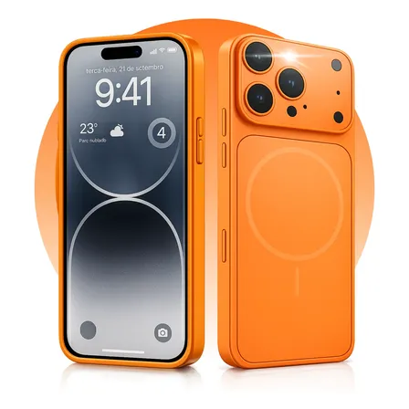 Capa Case De Vidro Nano Glass Fosca Premium Para iPhone