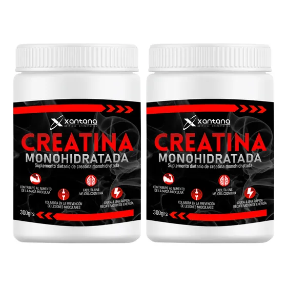 Xantana X2 Suplemento Dietario Creatina Monohidratada 300gr