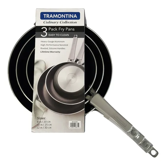 Sartenes Tramontina De Aluminio Esmaltado Con Porcelana