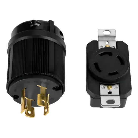Clavija Y Contacto Tipo Nema 120/240v Uso Rudo L14-30 30amp