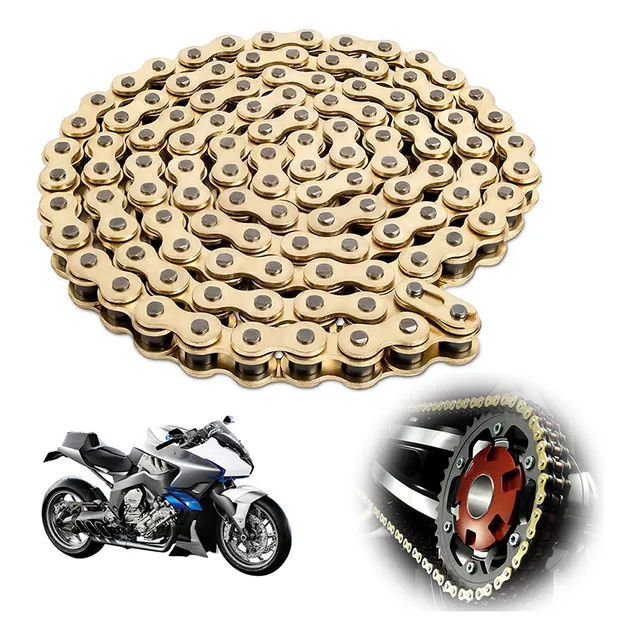 Cadena Reforzada Engrosada Para Moto 520h-120 Universal