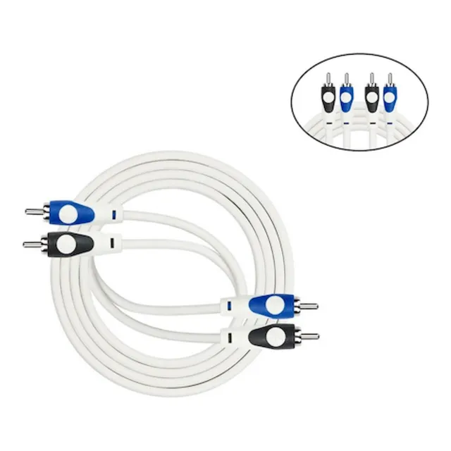 2 Rca A 2 Rca 3mtros  Kirlin Kirlin Lga 402 3mts