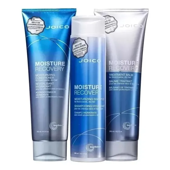 Joico Moisture Recovery Shampoo, Cond E Masc + Brinde!
