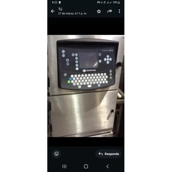 Codificador Inkjet Domino A300 Plus 5 Líneas Mitad Precio