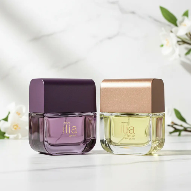Presente Kit Ilía Dia E Noite: Deo Parfum Secreto 50ml + Deo Parfum Flor De Laranjeira 50m...