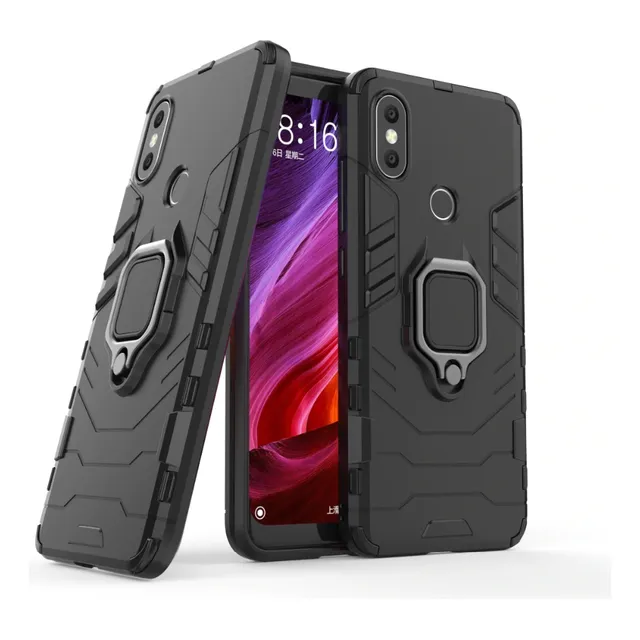 Case Funda Armor Antishock Con Anillo Giratorio