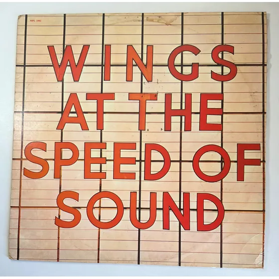 Paul Mccartney - Wings At The Speed Of Sound - 1976 - Lp