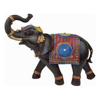Elefante Da Indiano Grande Enfeite Decoração Casa Estatueta Elefante Da Indiano Grande Enfeite Decoração Casa Estatueta
