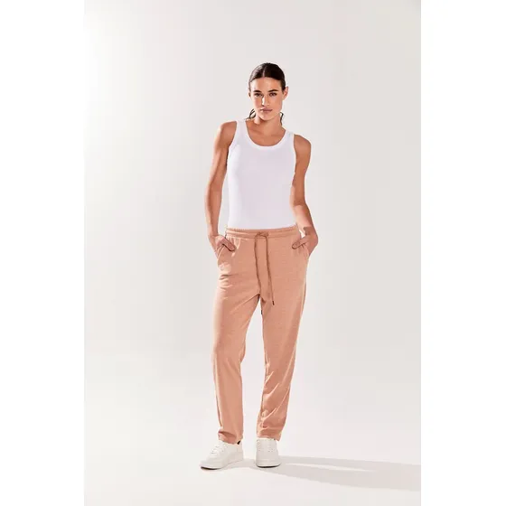 Chino Recto De Lanilla Lisa,butter Toffee Koxis Mujer
