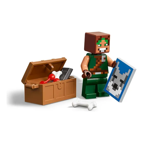 Lego® Minecraft La Fortaleza-lobo (21261) Cantidad de piezas 312