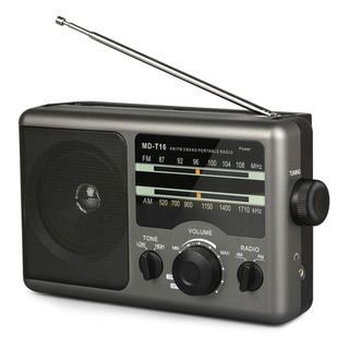 Radio Portátil Am Fm Operado Con Baterías, 4 Pilas D O Trans Radio Portátil Am Fm Operado Con Baterías, 4 Pilas D O Trans