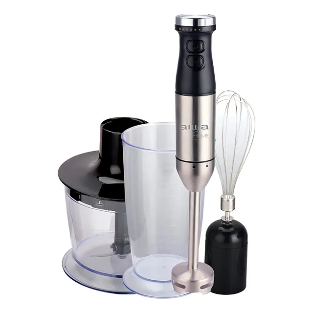 Licuadora De Mano Aiwa 2 Vel 800w + Picador 500ml - Tecnobox