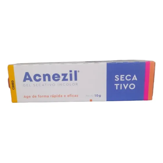 Acnezil Gel Antiacne Secativo 10g Cimed Incolor