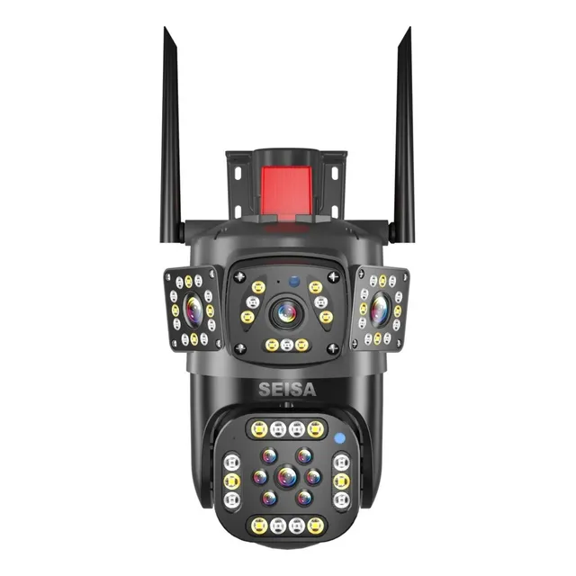 Cámara Ip Pro 12mp Con Seguimiento Automático Y 3 Pantallas