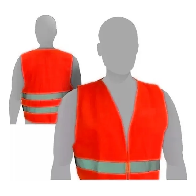 Chaleco Refractario Universal Seguridad Vial  Pack X 10