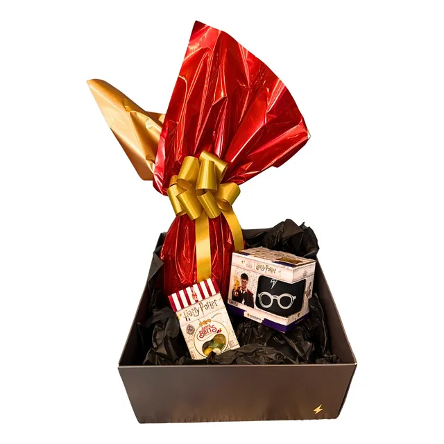 Kit De Páscoa Gourmet Com Caneca + Feijão Harry Potter 130g