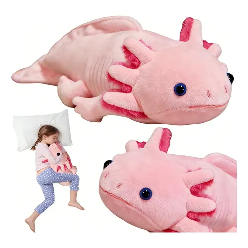 Aurora, 31861 - Mini flopsie Axel Axolotl, 20,5 cm, Eco-Friendly, colore: Rosa