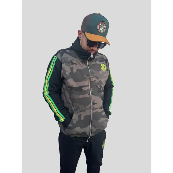 Campera Algodón Rústico Camuflada Litlle Jahmaica