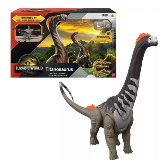 Jurassic World Dinosaurio De Juguete Rebirth Titanosaurus