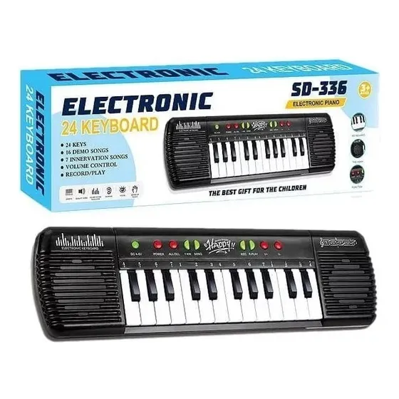 Teclado Infantil Órgano Con Música Y Grabación 
