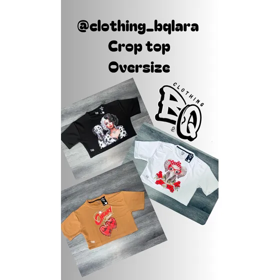 Crop Top Oversize