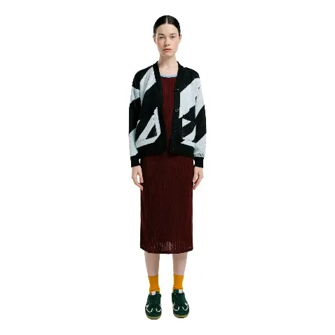 Cardigan Sweater Buzo Saco Abierto Botones Manga Larga Icono