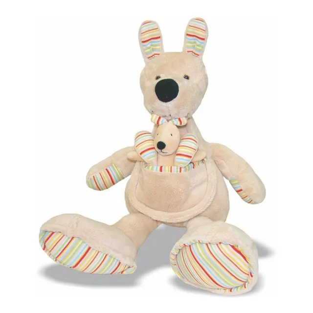 Pelúcia Canguru Com Filhote - Canguru E Filhote - Soft Toys