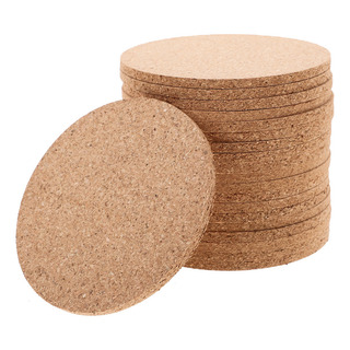 Posavasos Con Soporte Para Vasos, Tapete De Corcho, En Blanc Posavasos Con Soporte Para Vasos, Tapete De Corcho, En Blanc
