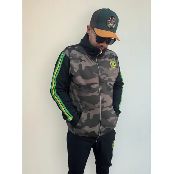 Campera Algodón Rústico Camuflada Litlle Jahmaica