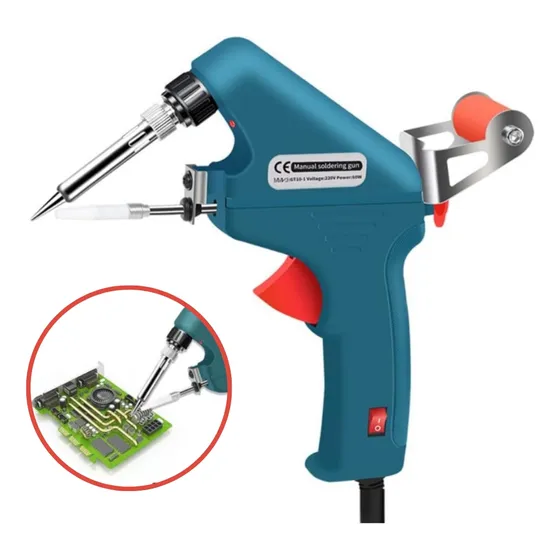 Pistola De Solda Ferro  Automática Para Estanho 60w