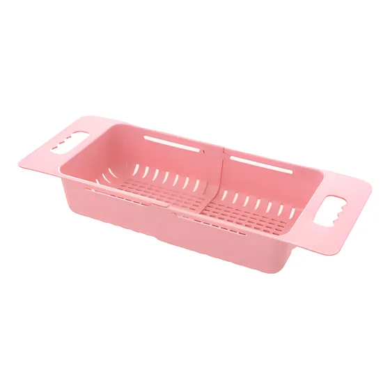 Colador Extensible Pp Lavaplato Cesta Cocina Fruta Verdura  