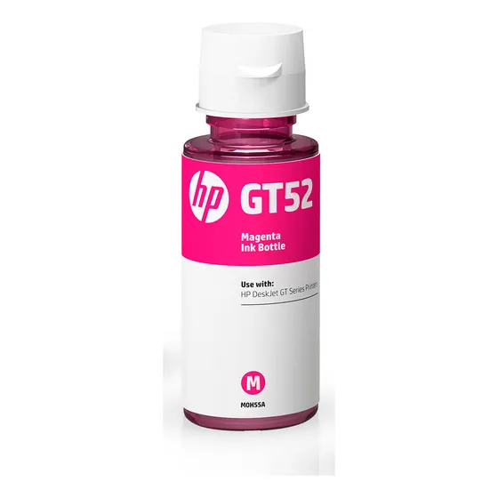 Recarga De Tinta Para Impresora Hp Gt52 Magenta Original