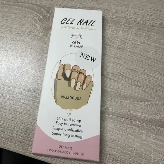 Pegatinas De Uñas De Gel De Color Sólido