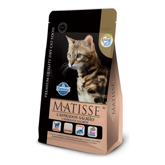 Matisse Adulto Gatos castrados Salmon 7.5kg | Cuotas sin interés